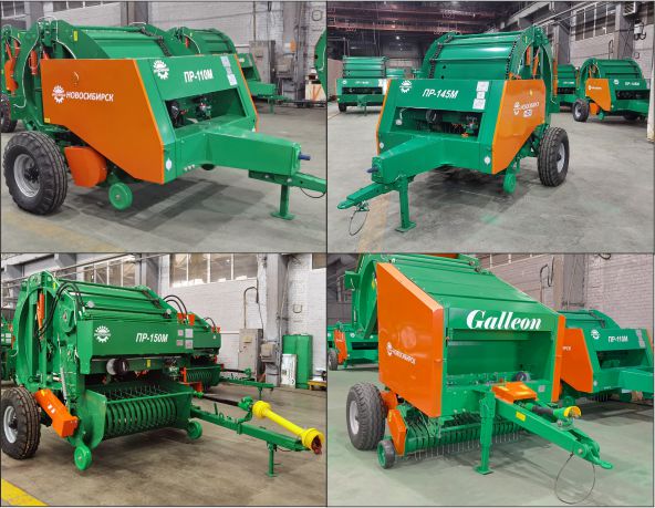 Широкий модельный ряд пресс-подборщиков рулонных УНИСИБМАШ 